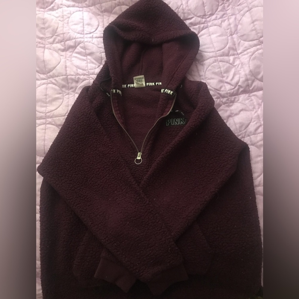 Purple PINK hoodie size s